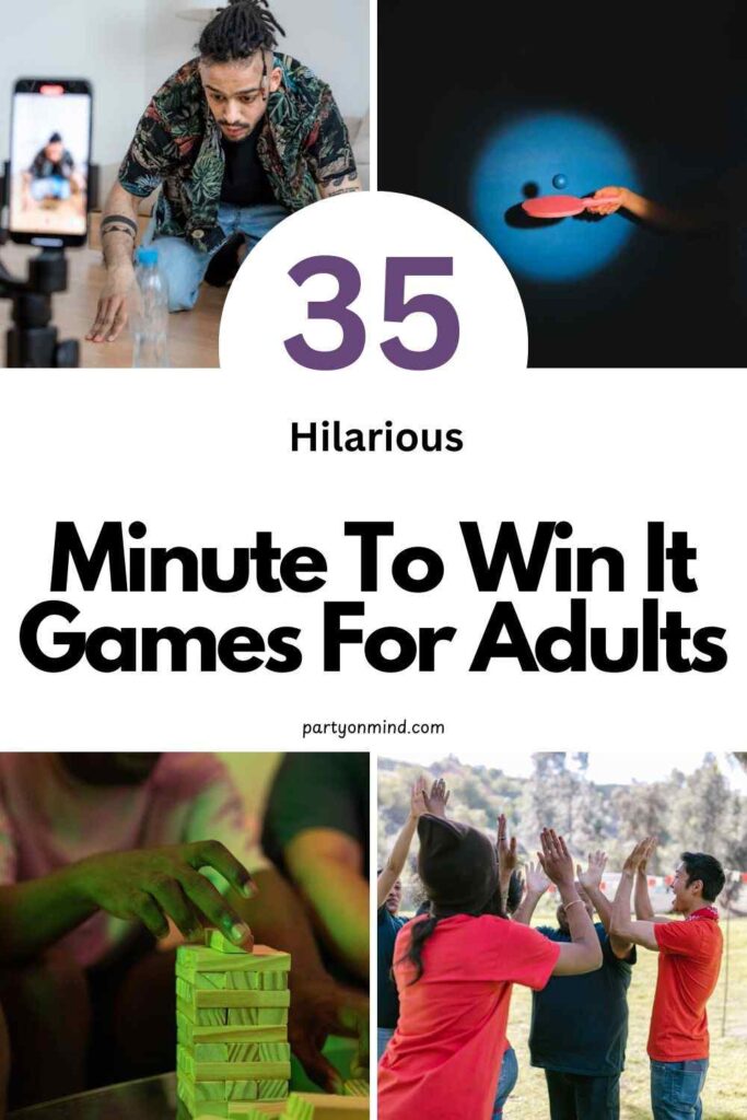 Minute To Win It Games For Adults