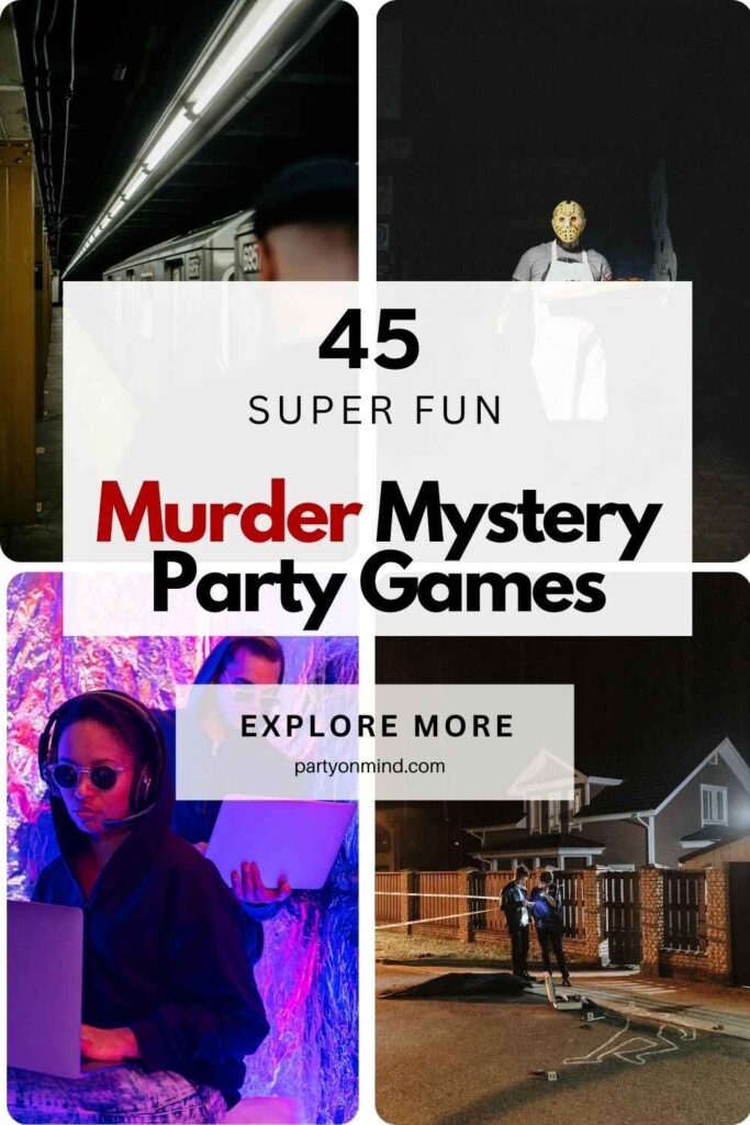 Murder Mystery Party Games