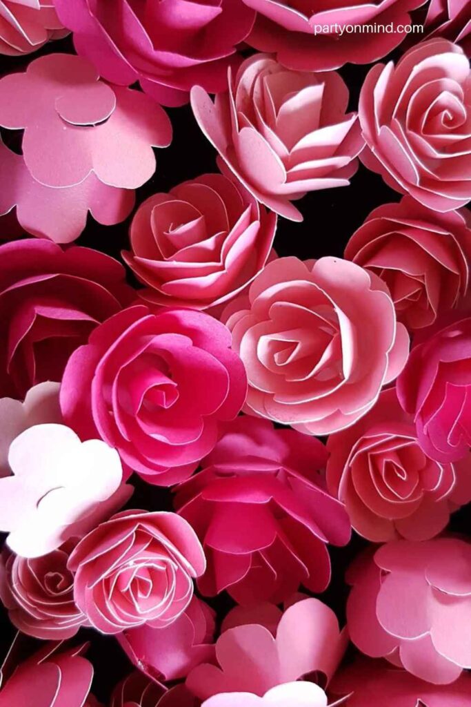 Paper Flower Wall