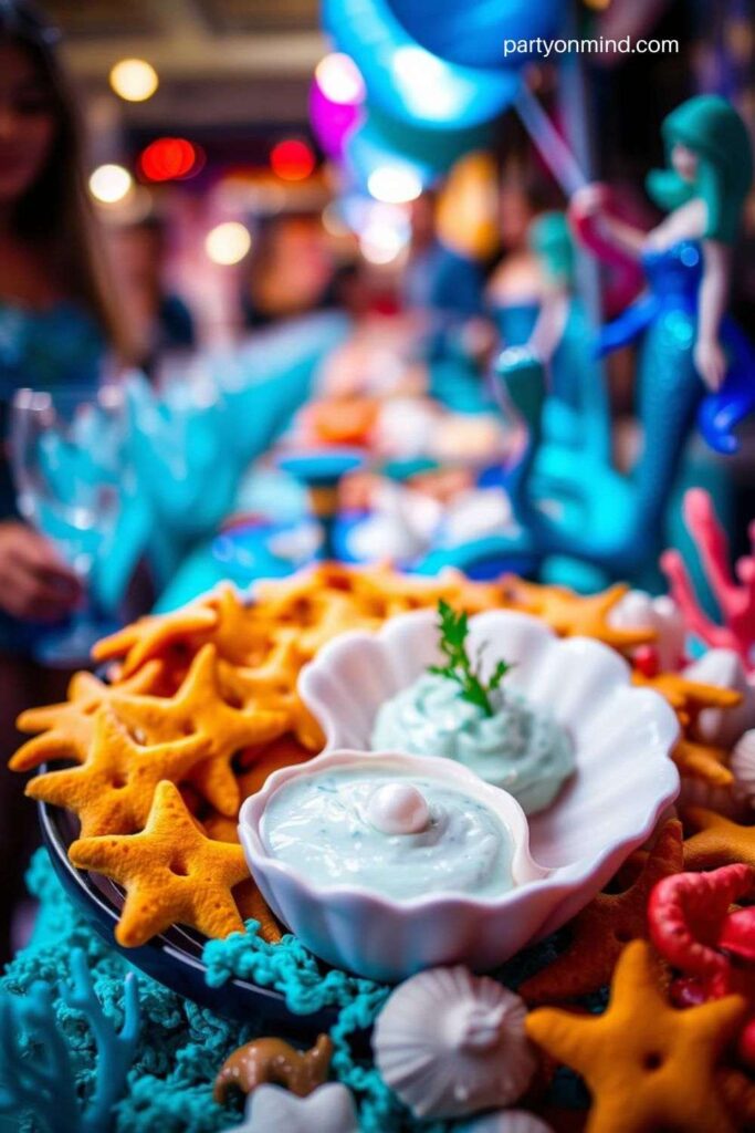 Starfish Crackers & Dip