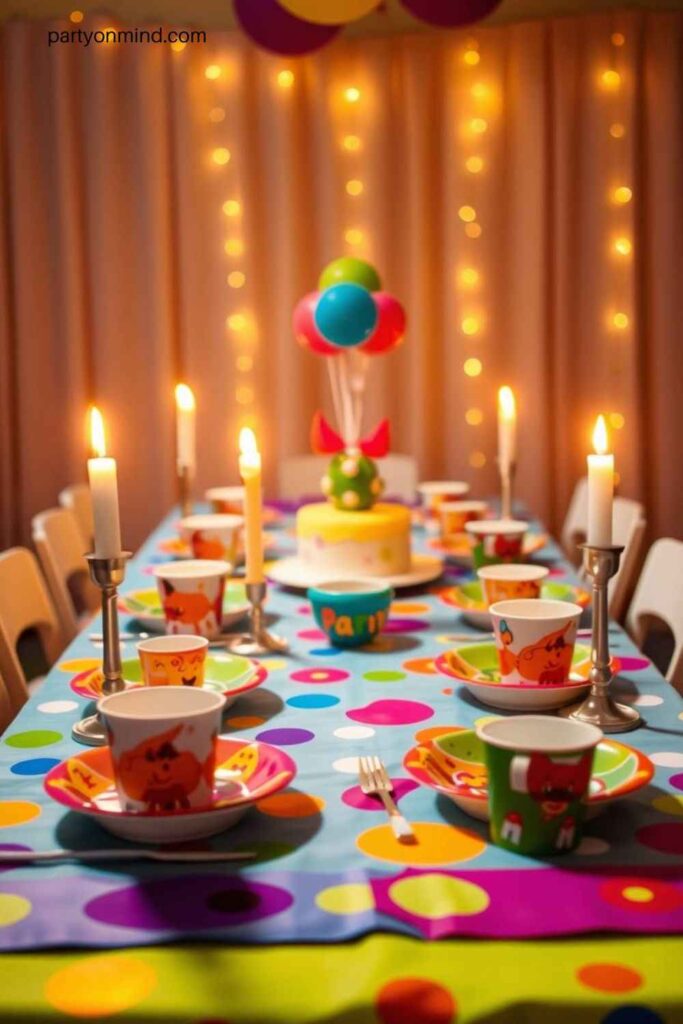 Themed Table Setup