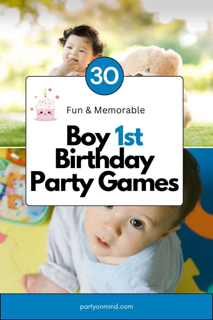 Boy 1st Birthday Party Games