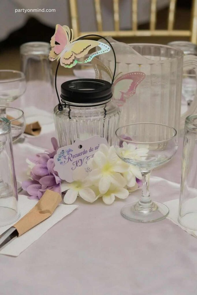 Butterfly Garden Tablescape