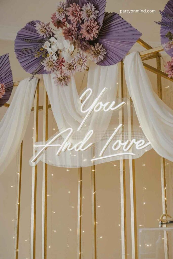 Neon Sign Backdrop