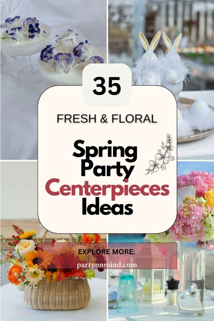 Spring Party Centerpieces Ideas