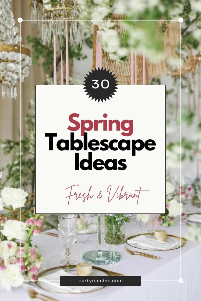 Spring Tablescape Ideas