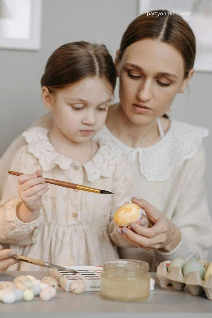 The Easter Egg Decorating