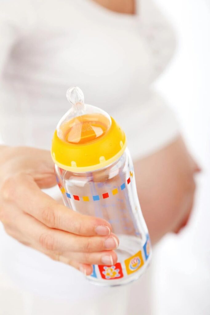 Baby Bottle Chugging Contest