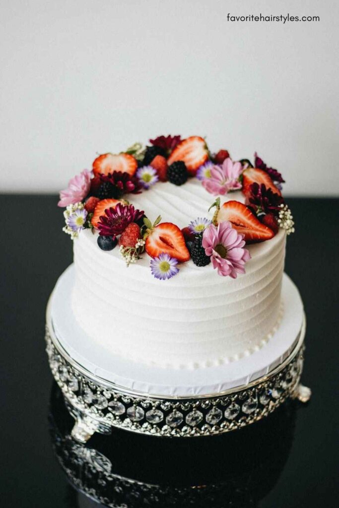 Floral Crown Cake