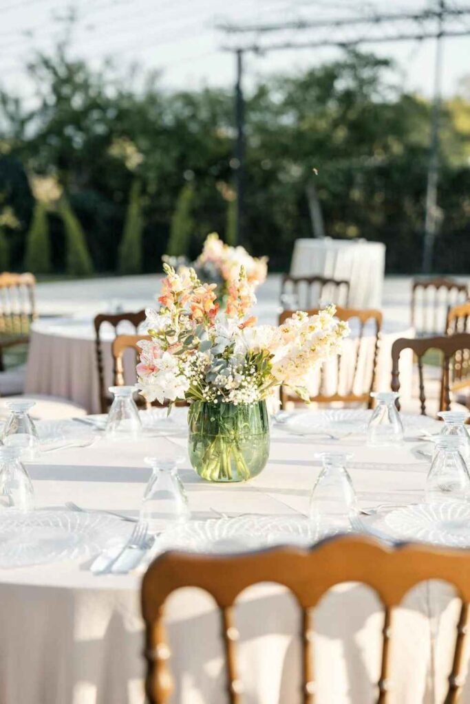 Garden Tea Party Setup