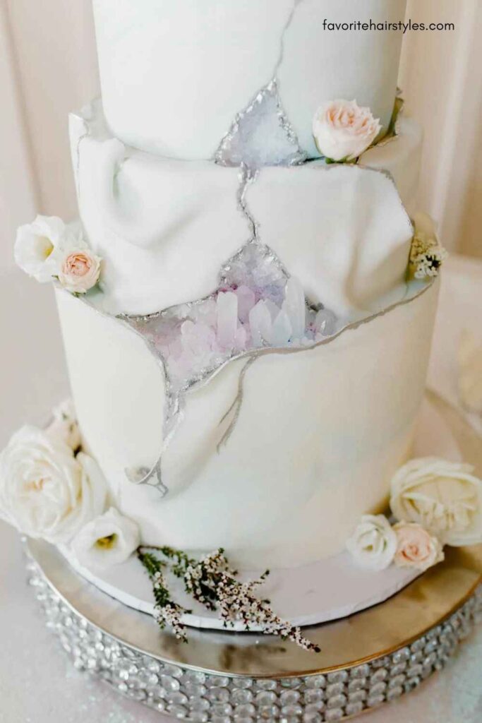 Geode Crystal Cake