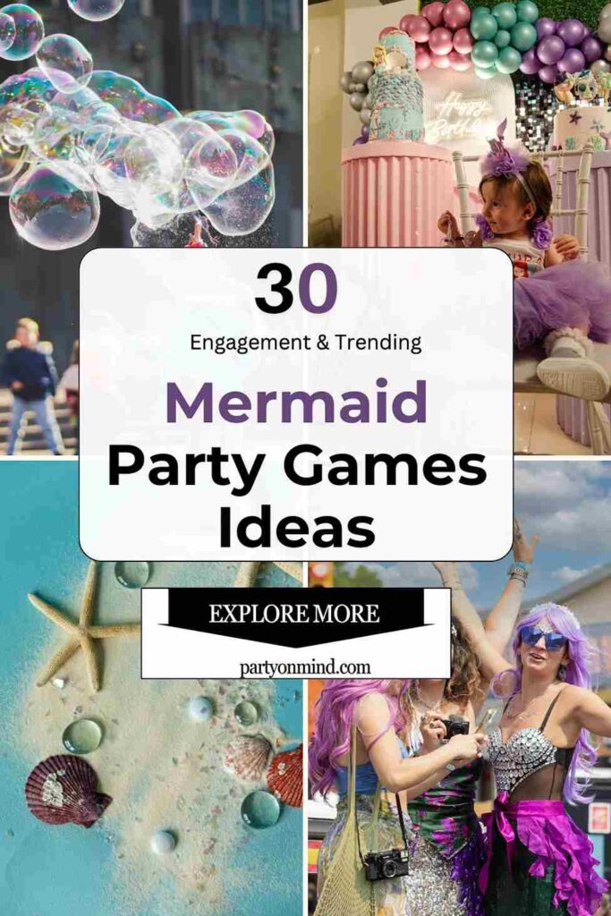 Mermaid Party Games Ideas