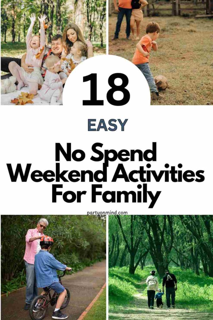 No Spend Weekend Activities For Family