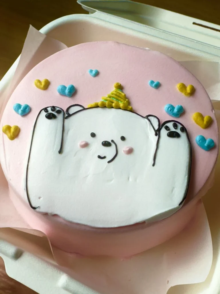 Animal Face Cake