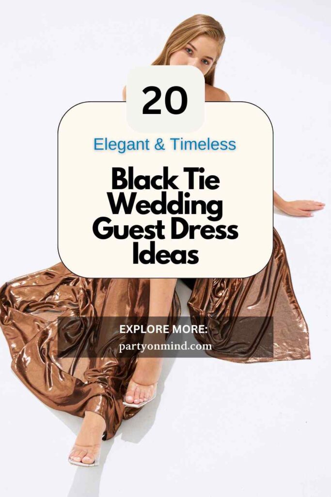 Black Tie Wedding Guest Dress
