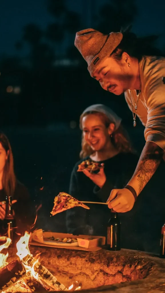 Campfire Pizza