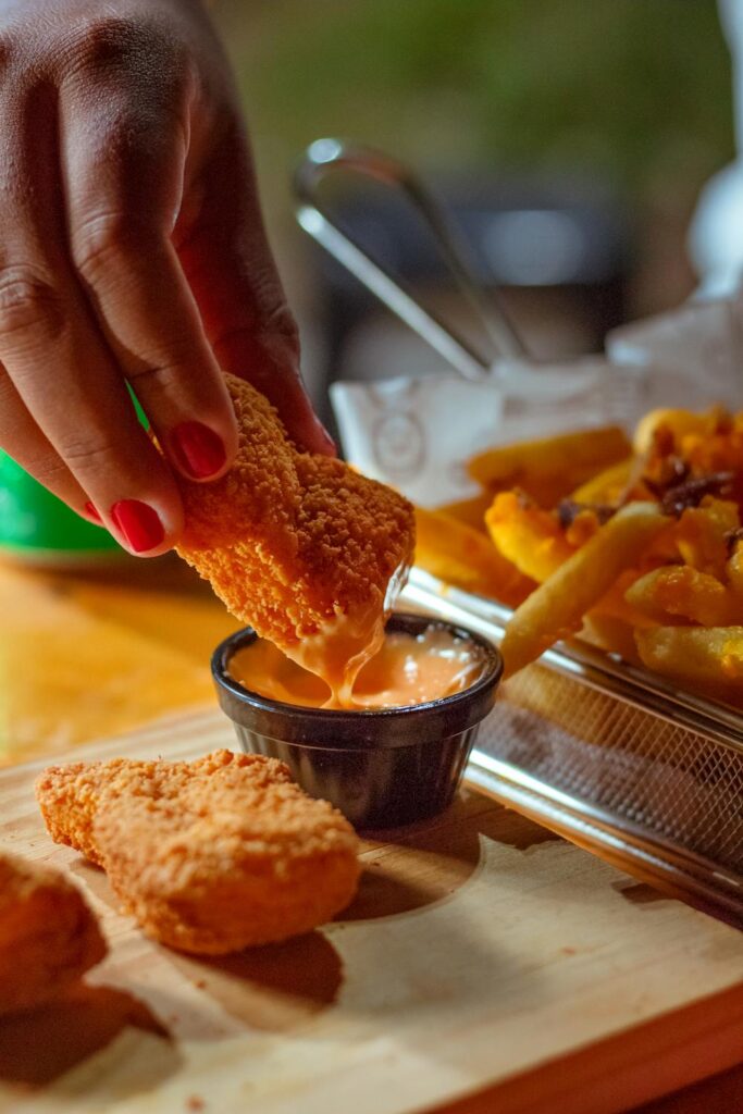 Chicken Nugget Cones