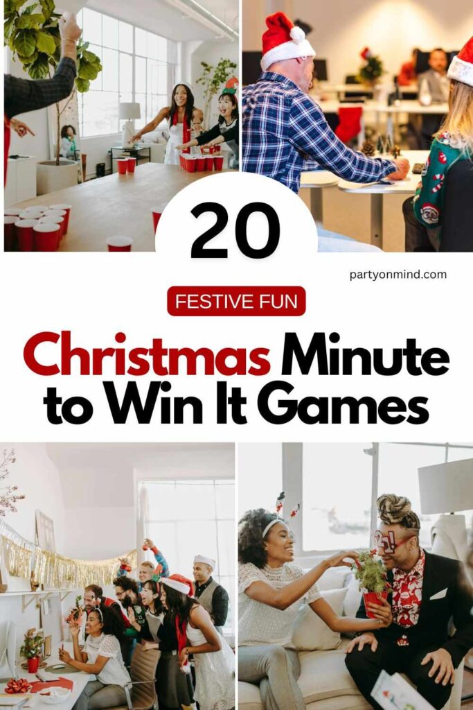 Christmas Minute to Win It Games