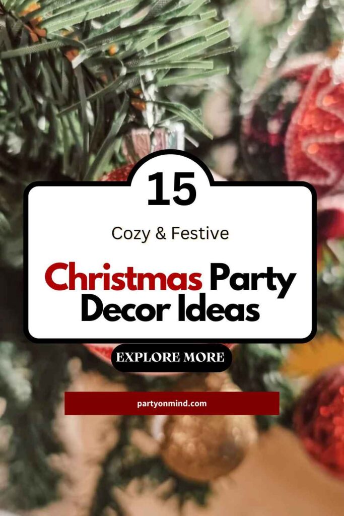 Christmas Party Decor Ideas