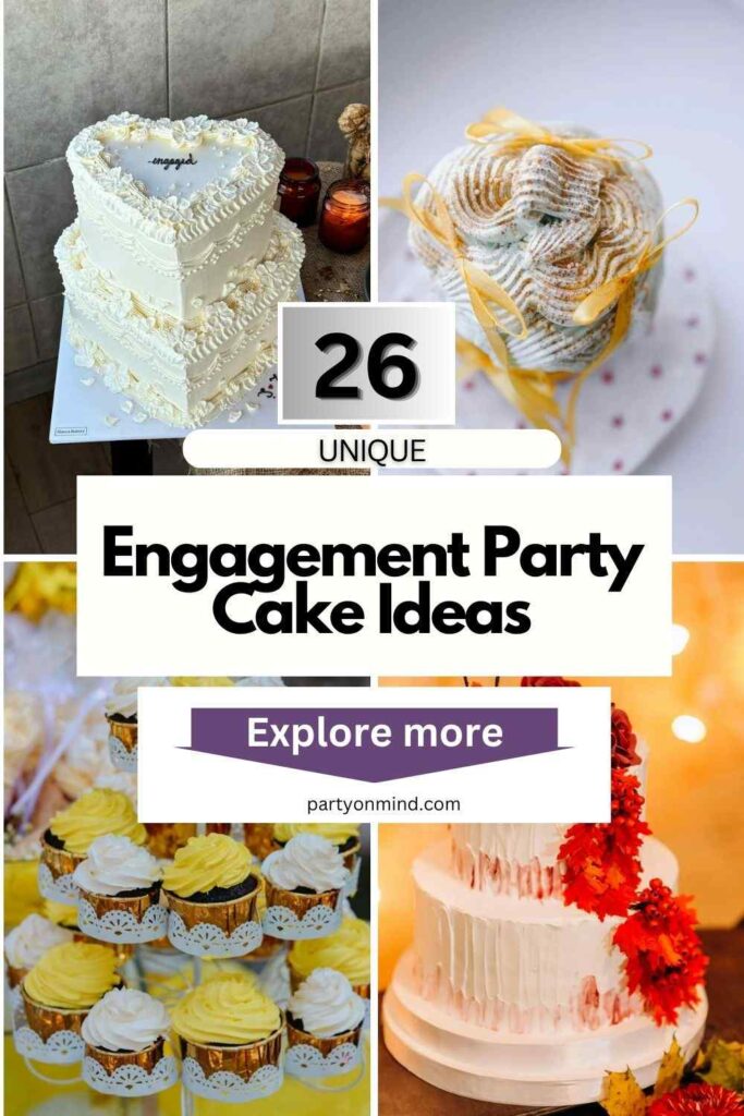 Engagement Party Cake Ideas