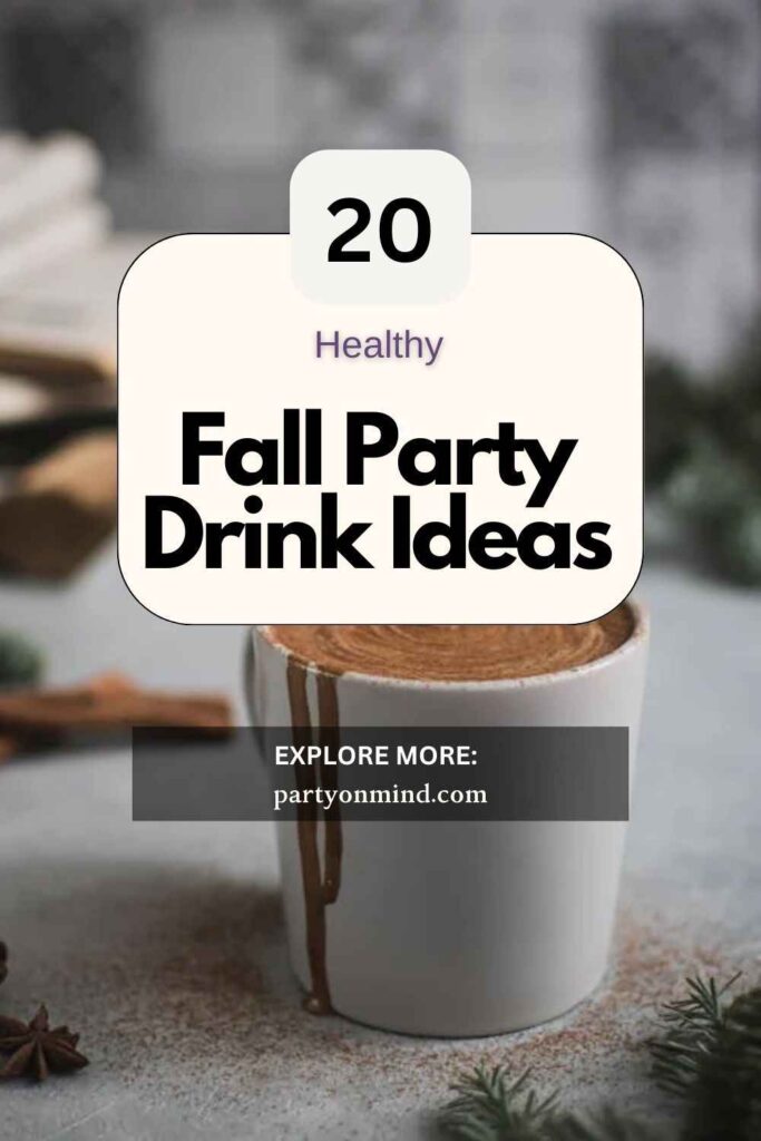 Fall Party Drink Ideas