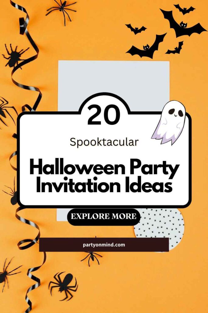 Halloween Party Invitation Ideas