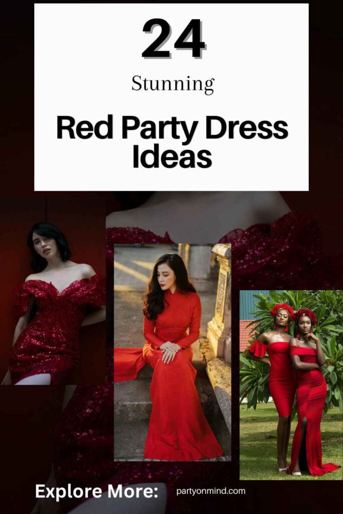 Red Party Dress Ideas