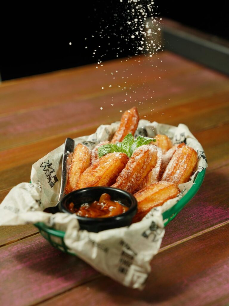 Sweet Potato Fries with Cinnamon Dip