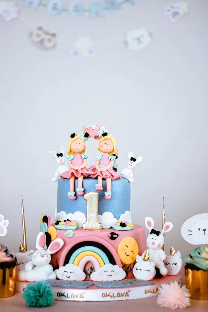 Unicorn Rainbow Cake
