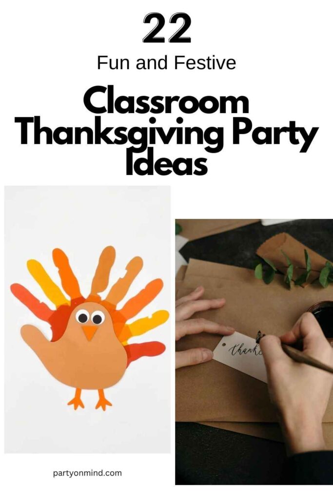 Classroom Thanksgiving Party Ideas
