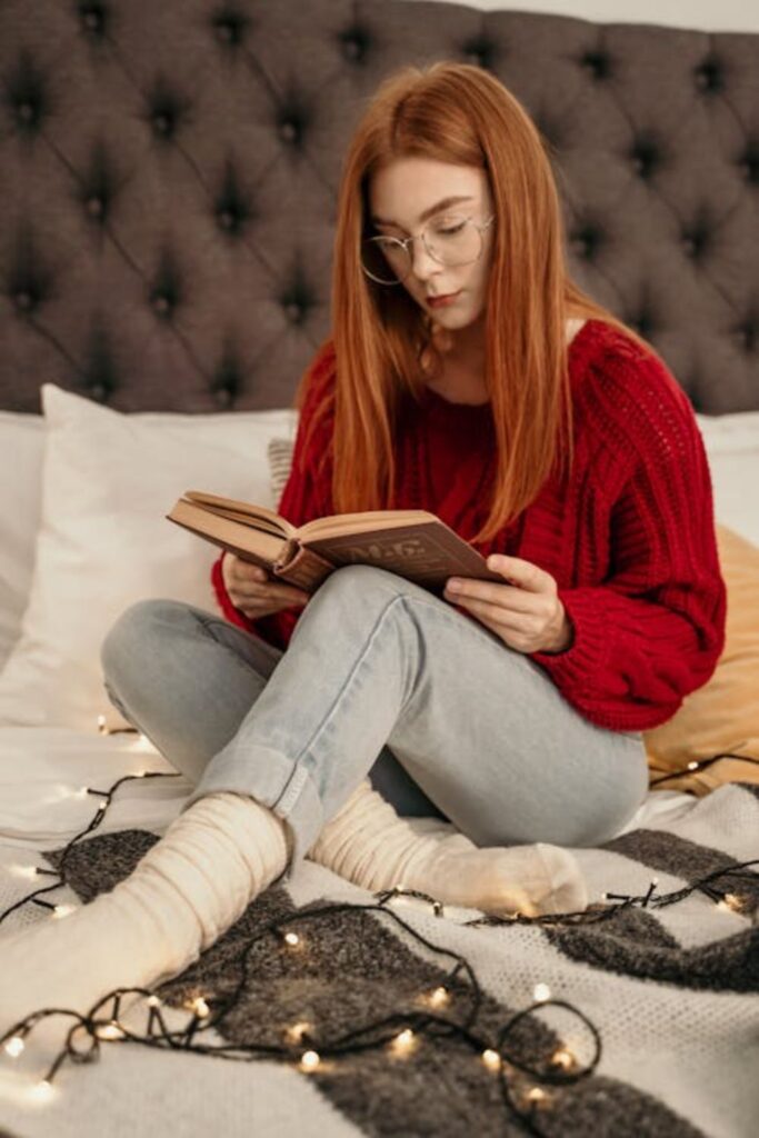 Cozy Knit Sweater and Jeans