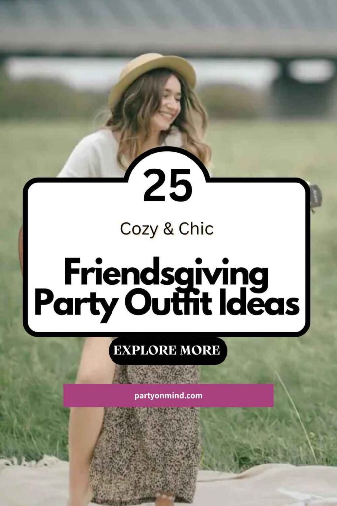 Friendsgiving Party Outfit Ideas