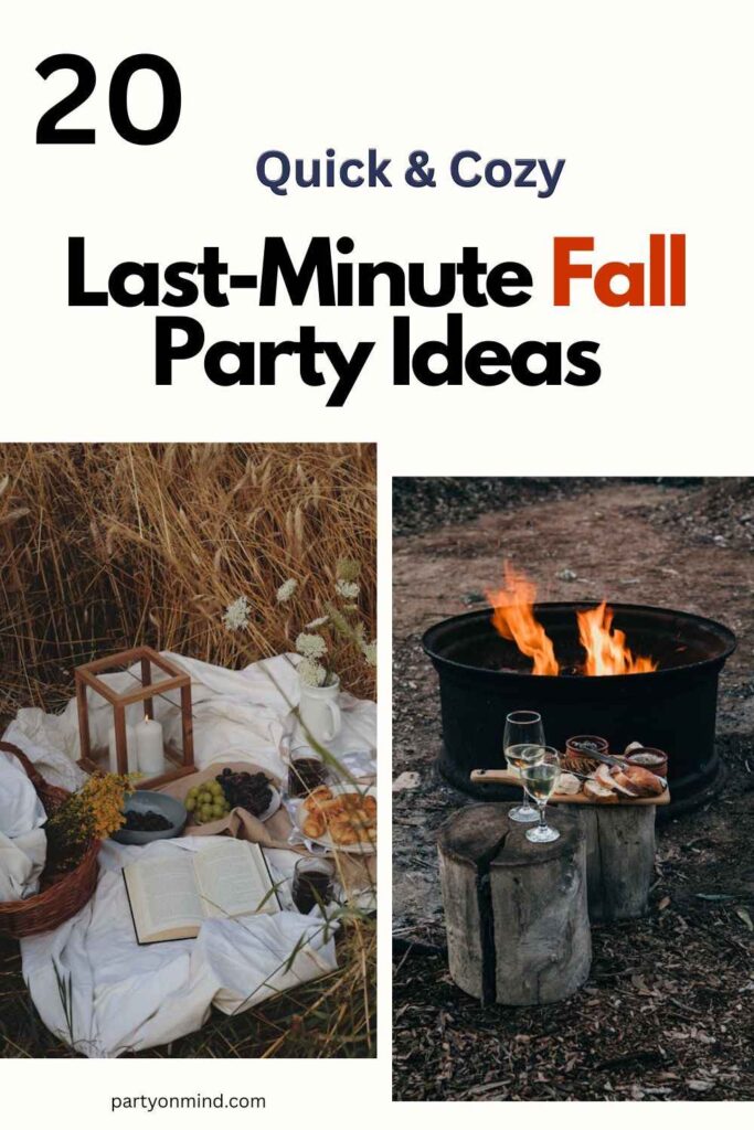 Last-Minute Fall Party Ideas