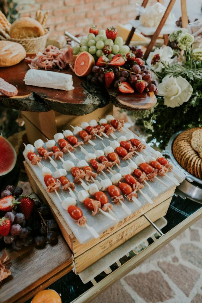Mini Caprese Skewers