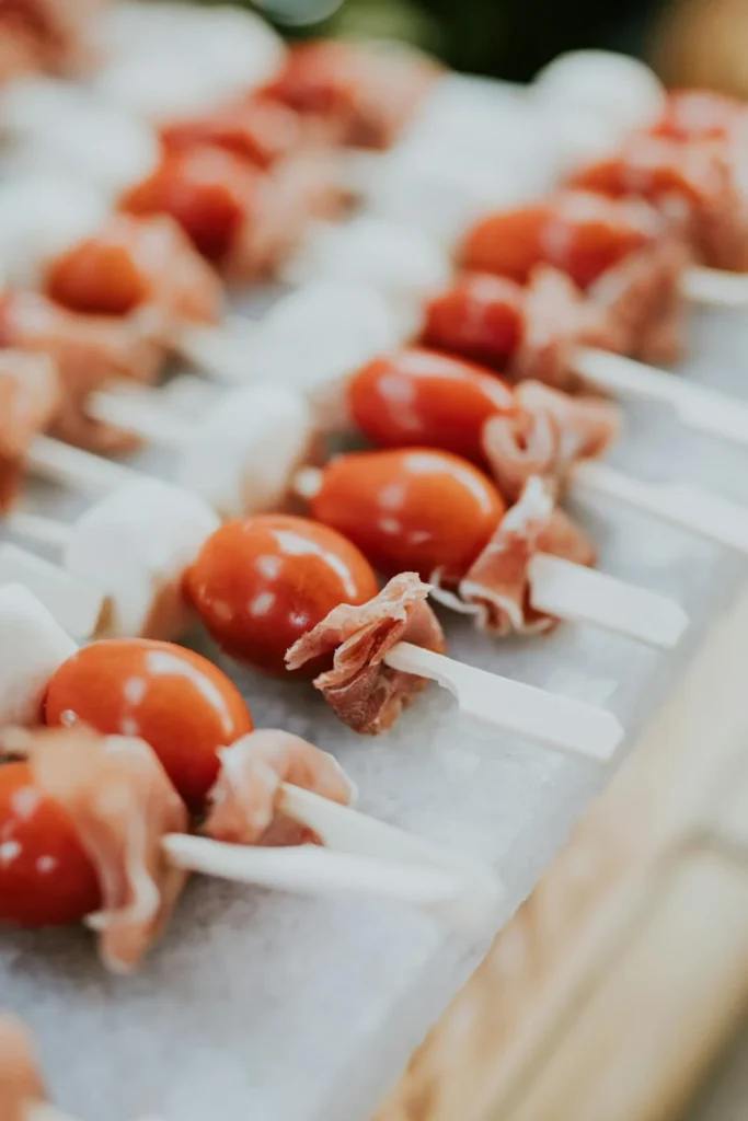Mini Caprese Skewers