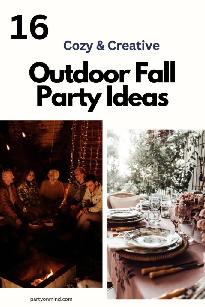 Outdoor Fall Party Ideas