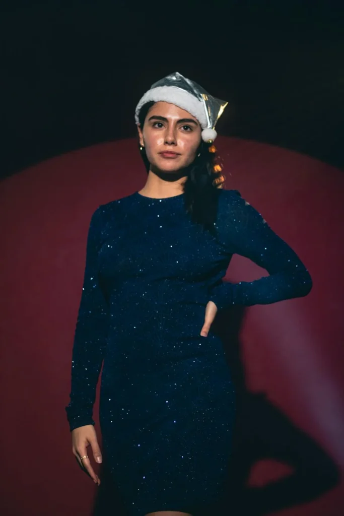 Patterned Christmas Dress