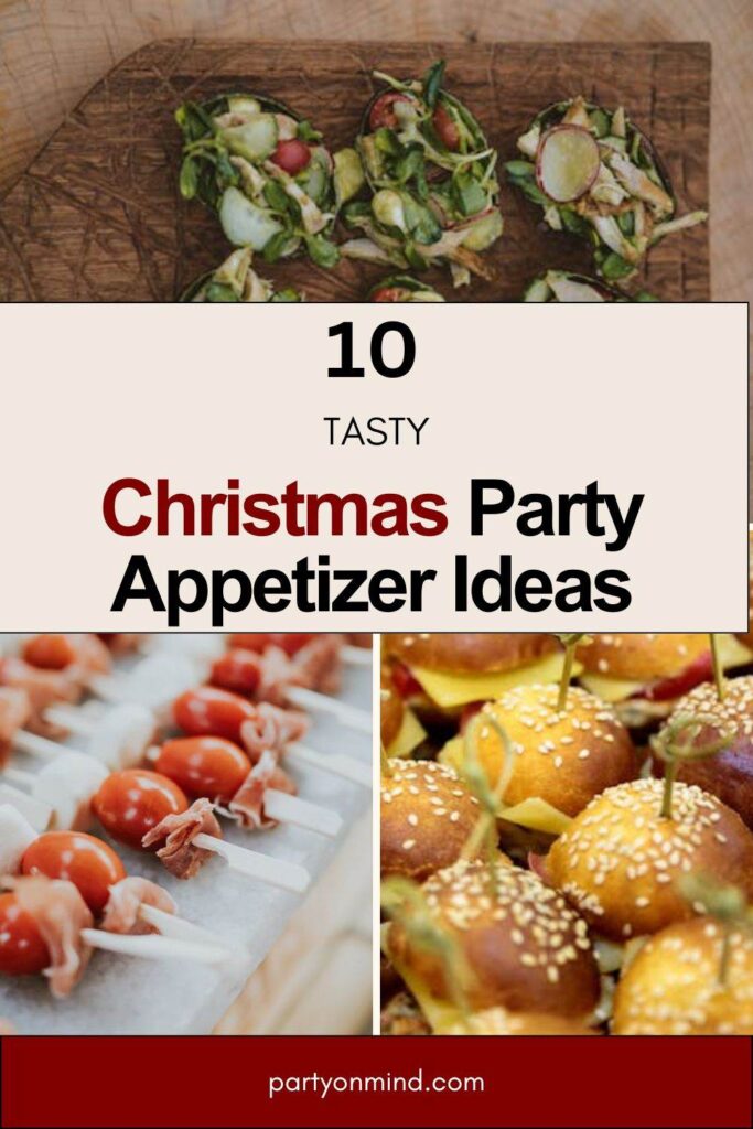 Christmas Party Appetizer Ideas