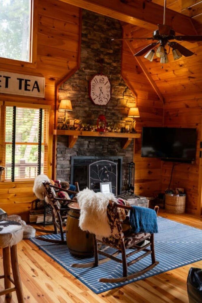 Cozy Fireplace Corner