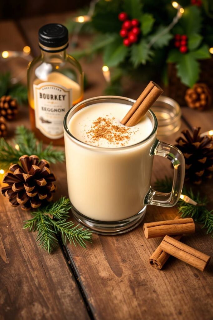 Eggnog with Bourbon