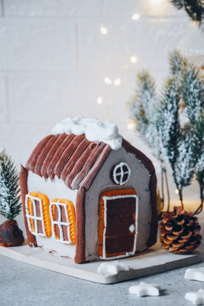 Gingerbread House Wall