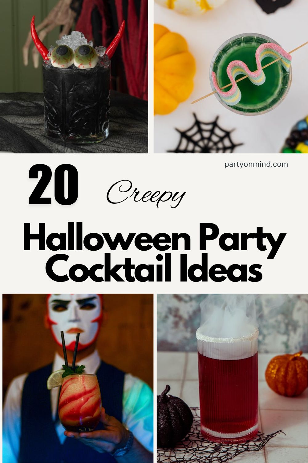Creepy Halloween Party Cocktail Ideas