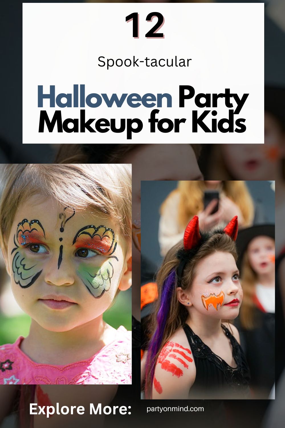 Spook-tacular Halloween Party Makeup for Kids