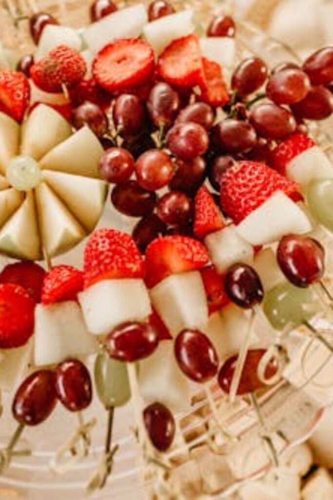 Holiday Fruit Kabobs