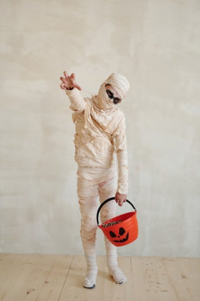 Mummy Wrap Race